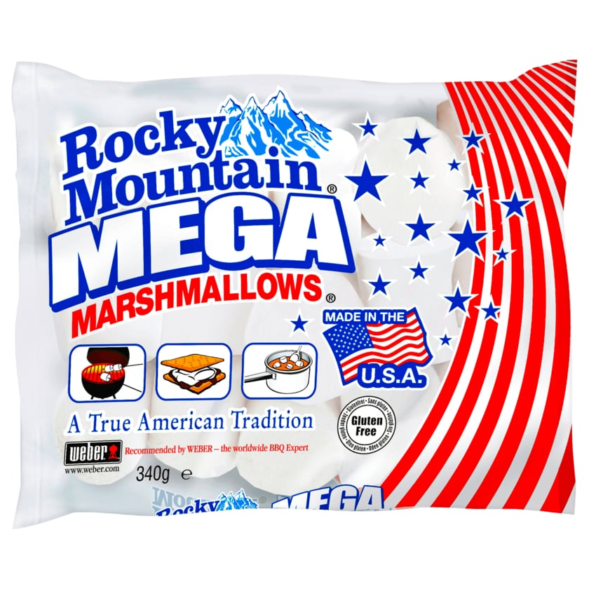 Rocky Mountain Marshmallows Mega classic 340g